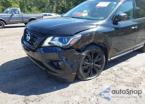 2018 Nissan Pathfinder Sl z USA, uszkodzony, nr VIN 5N1DR2MN7JC628030